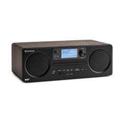 auna Worldwide CD Radio de Internet Spotify Connect App Control Bluetooth Nogal